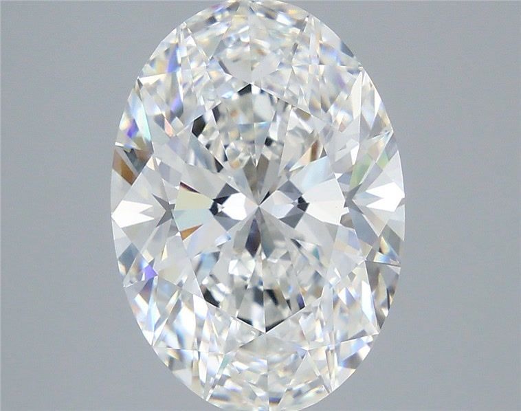 5.59 ct. oval Lab Grown Diamond front image