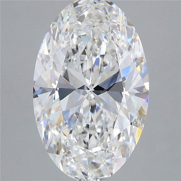 4.52 ct. oval Lab Grown Diamond front image