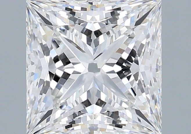 2.03 ct. princess Lab Grown Diamond front image