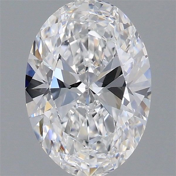 1.23 ct. oval Lab Grown Diamond front image