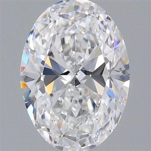 1.24 ct. oval Lab Grown Diamond front image