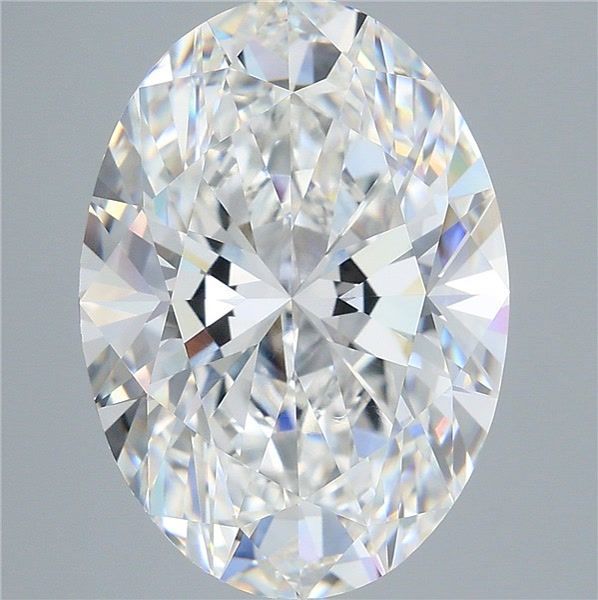 9.09 ct. oval Lab Grown Diamond front image