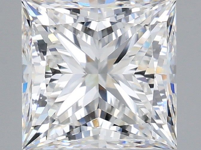 3.05 ct. princess Lab Grown Diamond front image