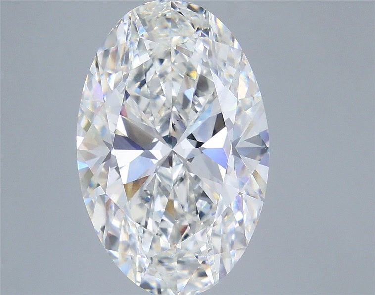 8.03 ct. oval Lab Grown Diamond front image