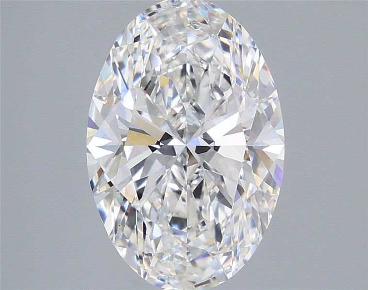 4.05 ct. oval Lab Grown Diamond front image