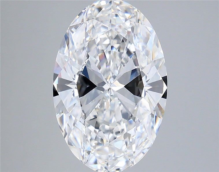4.06 ct. oval Lab Grown Diamond front image