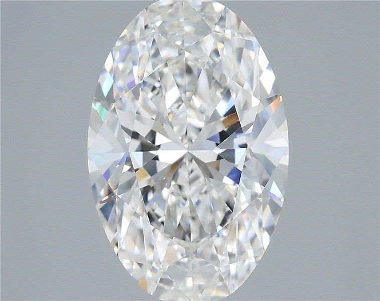 4.05 ct. oval Lab Grown Diamond front image
