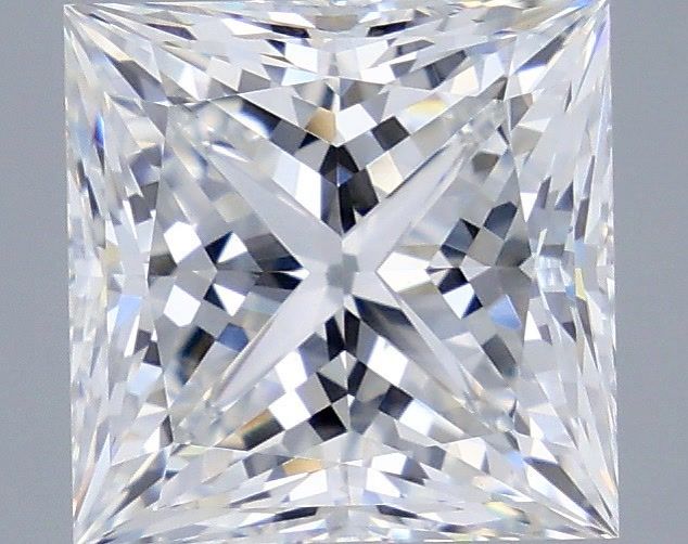 4.05 ct. princess Lab Grown Diamond front image
