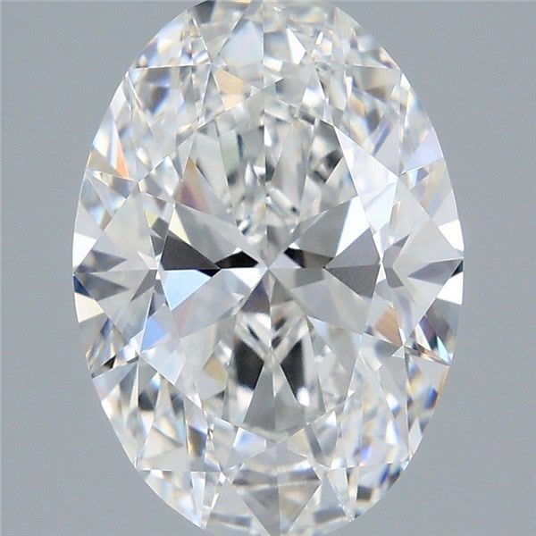 4.05 ct. oval Lab Grown Diamond front image