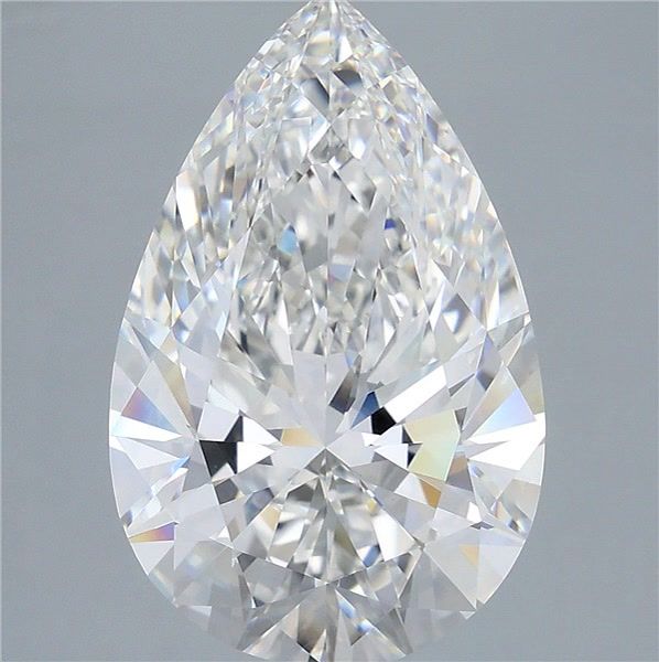 9.16 ct. pear Lab Grown Diamond front image