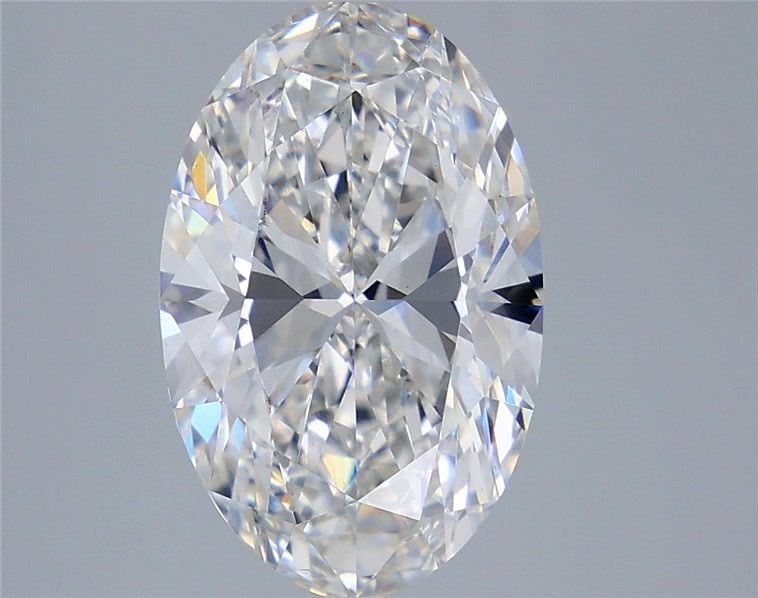 3.99 ct. oval Lab Grown Diamond front image