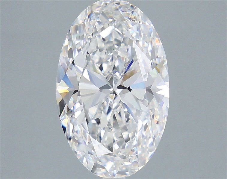 4.02 ct. oval Lab Grown Diamond front image