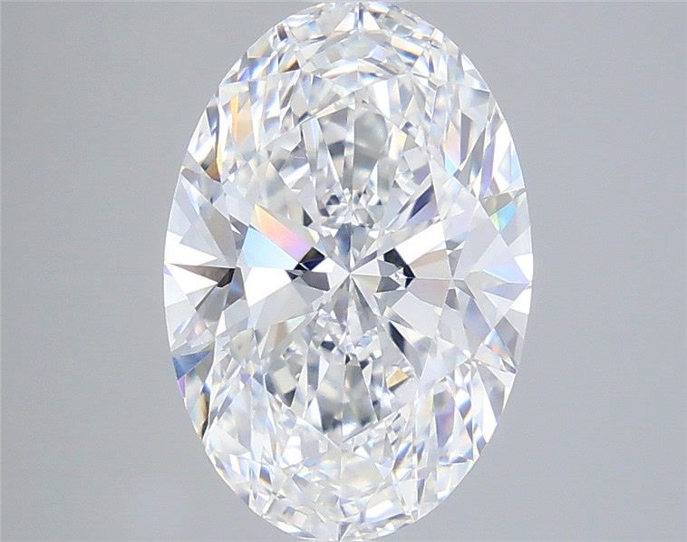 4.02 ct. oval Lab Grown Diamond front image