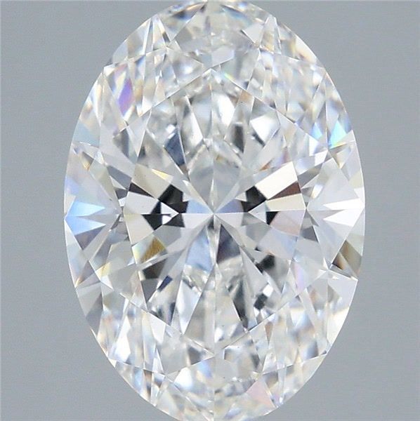 4.05 ct. oval Lab Grown Diamond front image