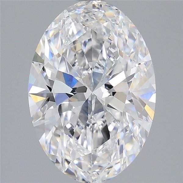 3.25 ct. oval Lab Grown Diamond front image