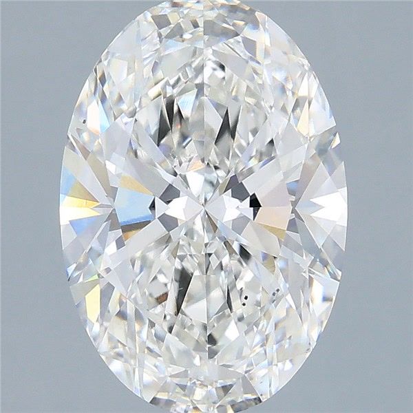 4.02 ct. oval Lab Grown Diamond front image