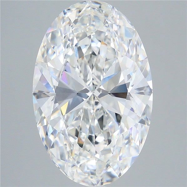 8.03 ct. oval Lab Grown Diamond front image