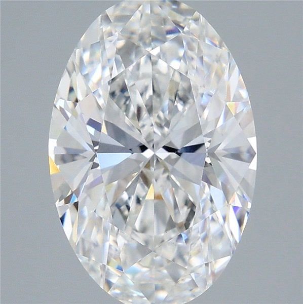 4.02 ct. oval Lab Grown Diamond front image