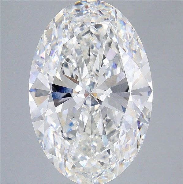 9.07 ct. oval Lab Grown Diamond front image