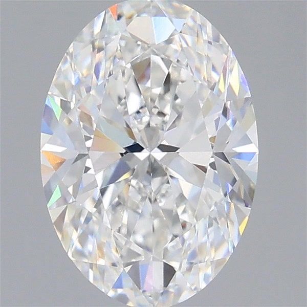 2.01 ct. oval Lab Grown Diamond front image