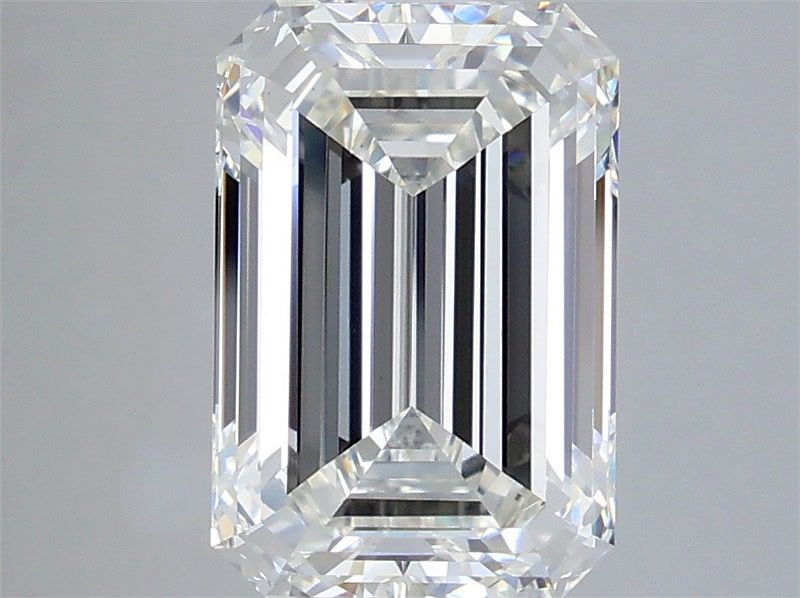 4.02 ct. emerald Lab Grown Diamond front image