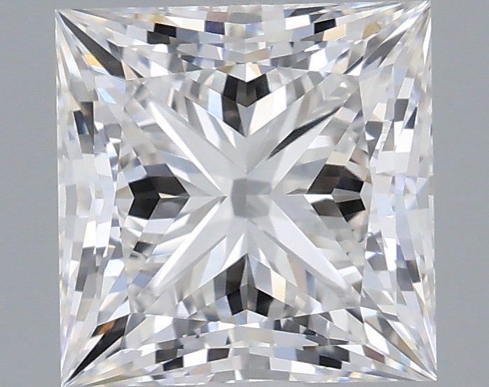 1.50 ct. princess Lab Grown Diamond front image