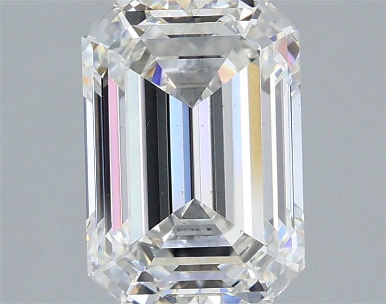 3.02 ct. emerald Lab Grown Diamond front image