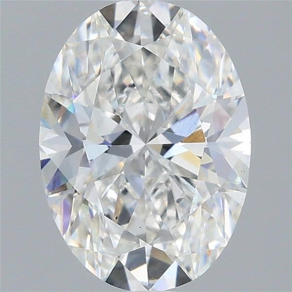 2.06 ct. oval Lab Grown Diamond front image