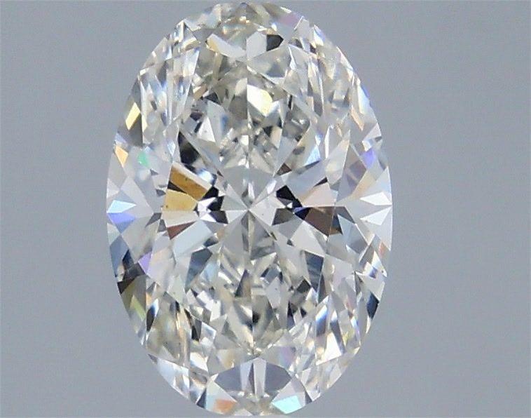 2.08 ct. oval Lab Grown Diamond front image