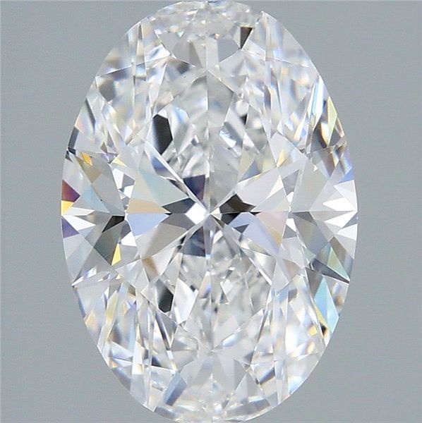 4.01 ct. oval Lab Grown Diamond front image