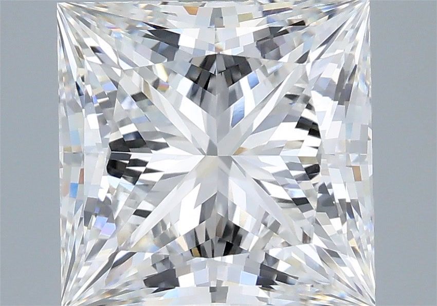 4.08 ct. princess Lab Grown Diamond front image
