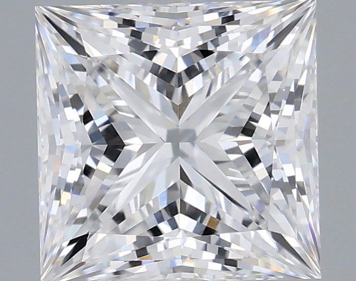 1.57 ct. princess Lab Grown Diamond front image