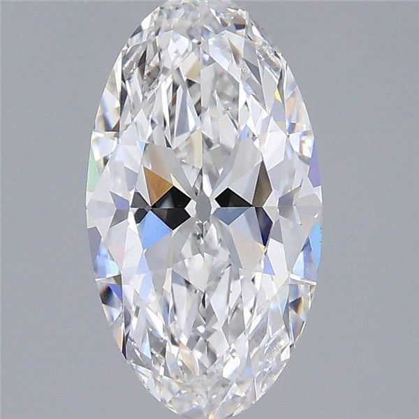 2.01 ct. oval Lab Grown Diamond front image