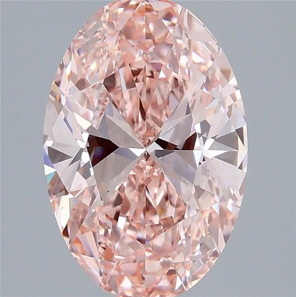 2.98 ct. oval Lab Grown Diamond front image
