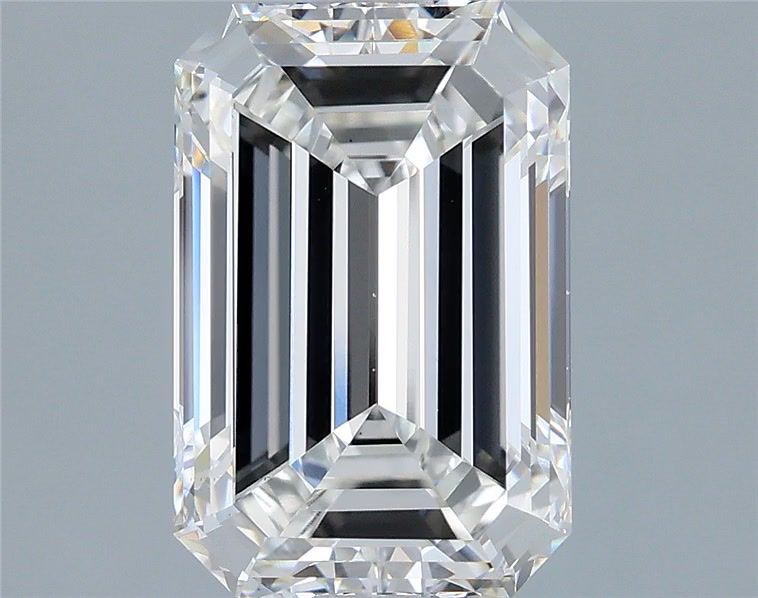 4.02 ct. emerald Lab Grown Diamond front image