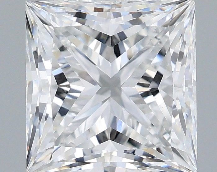 2.05 ct. princess Lab Grown Diamond front image