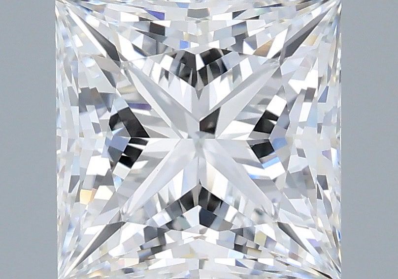 3.05 ct. princess Lab Grown Diamond front image
