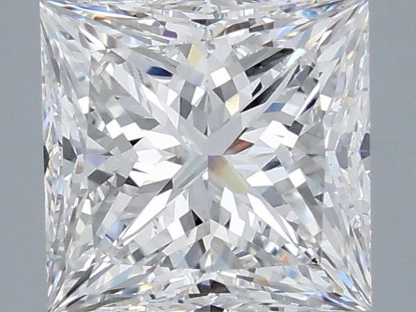 3.03 ct. princess Lab Grown Diamond front image