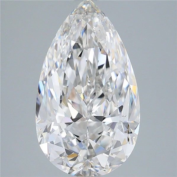 5.01 ct. pear Lab Grown Diamond front image