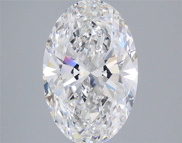 4.06 ct. oval Lab Grown Diamond front image