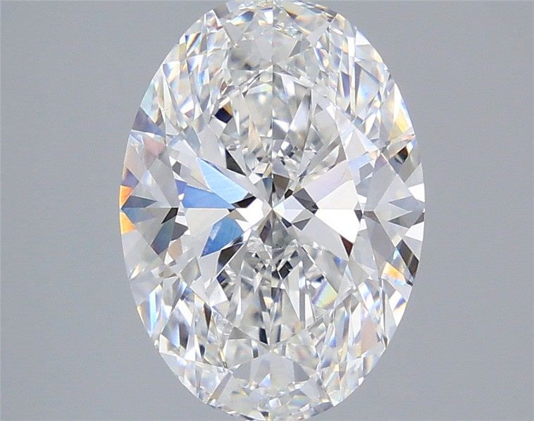 4.06 ct. oval Lab Grown Diamond front image