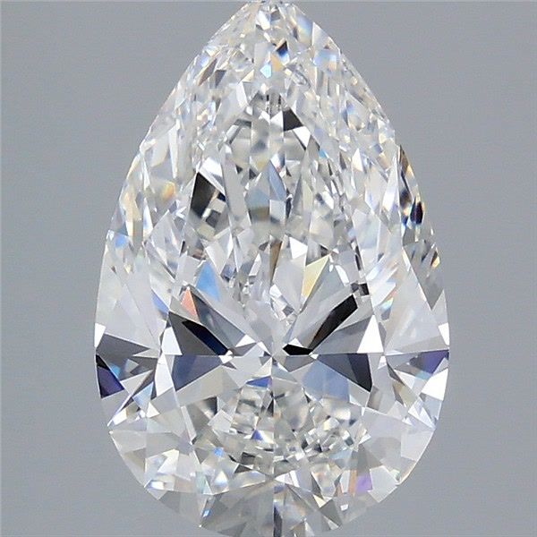 4.02 ct. pear Lab Grown Diamond front image