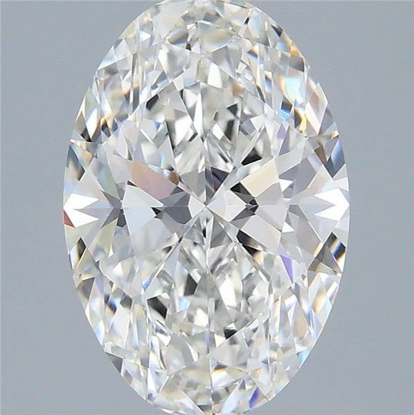 3.02 ct. oval Lab Grown Diamond front image