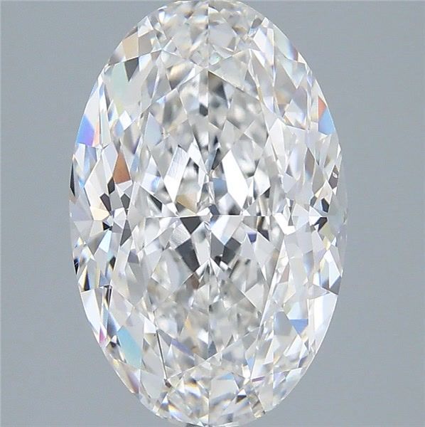 4.03 ct. oval Lab Grown Diamond front image