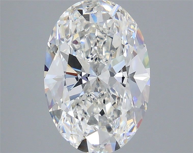 4.05 ct. oval Lab Grown Diamond front image