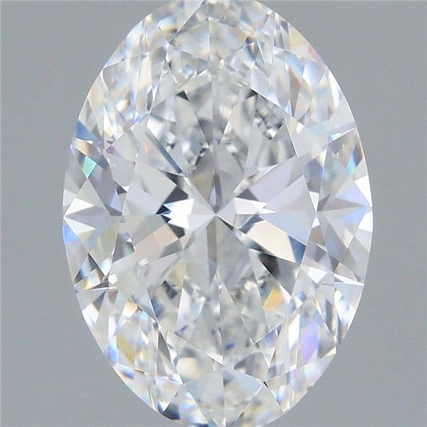 3.04 ct. oval Lab Grown Diamond front image
