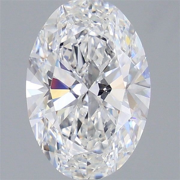 2.50 ct. oval Lab Grown Diamond front image
