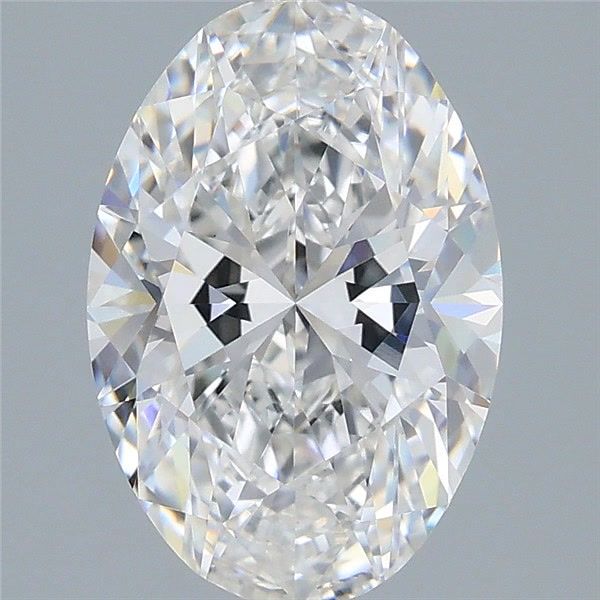 3.01 ct. oval Lab Grown Diamond front image
