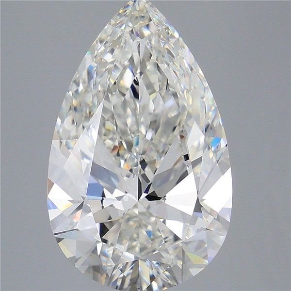 7.02 ct. pear Lab Grown Diamond front image