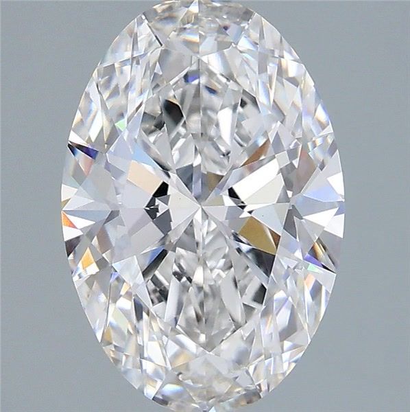 3.03 ct. oval Lab Grown Diamond front image